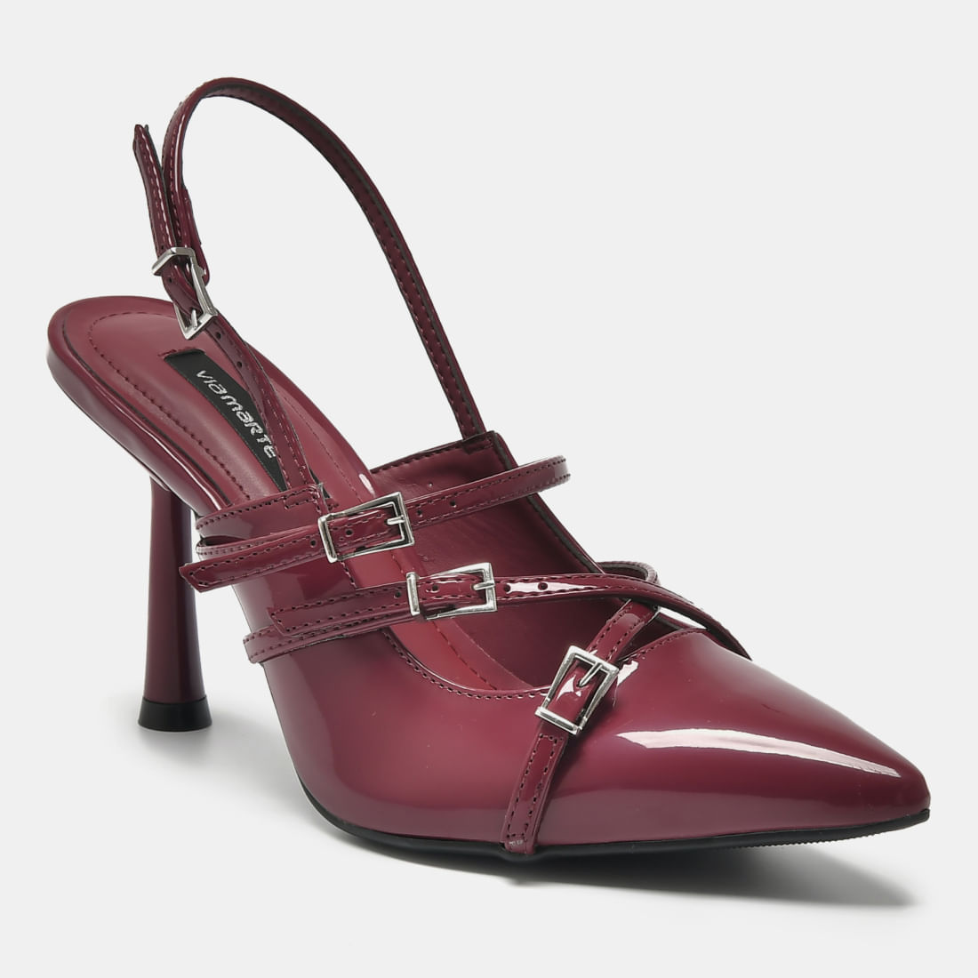 Sapato Slingback Bordo 037-009-02