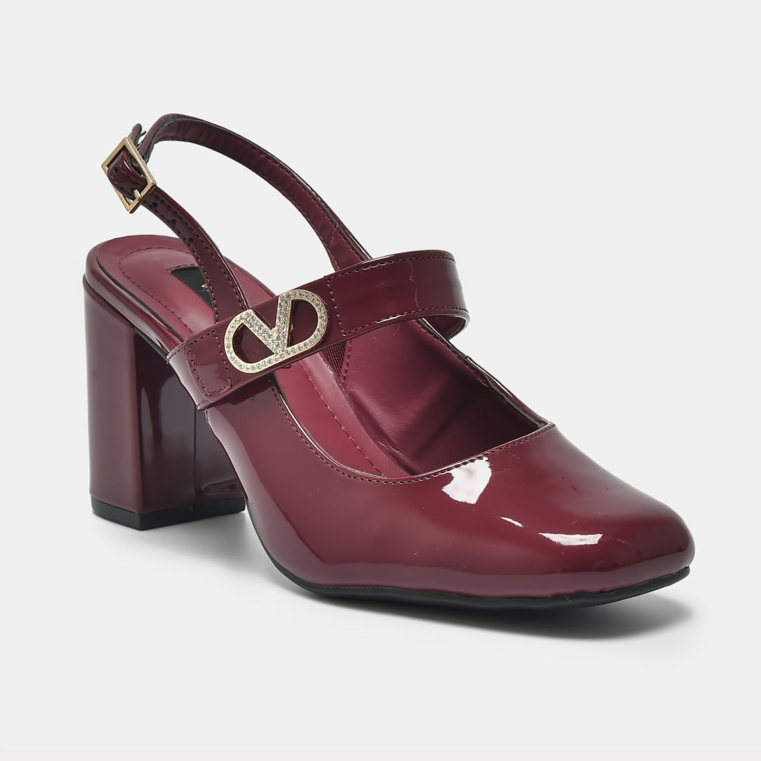 Sapato Slingback Bordo 062-022-01