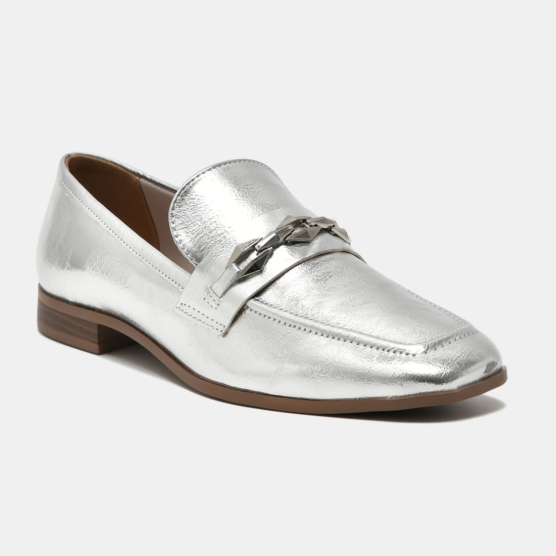 Sapato Loafer Prata 075-007-01