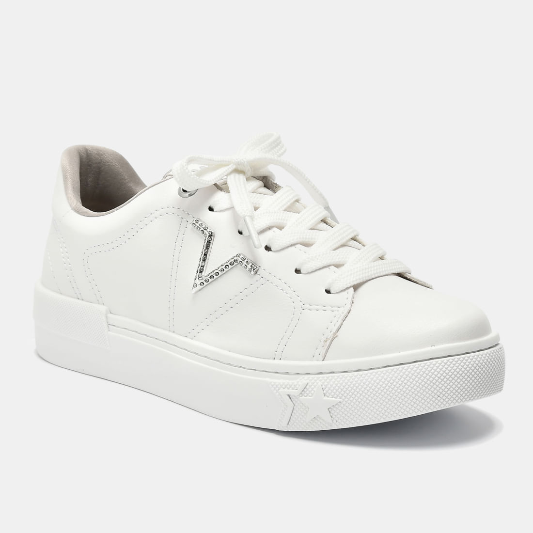 Tênis Casual Branco 122-003-01