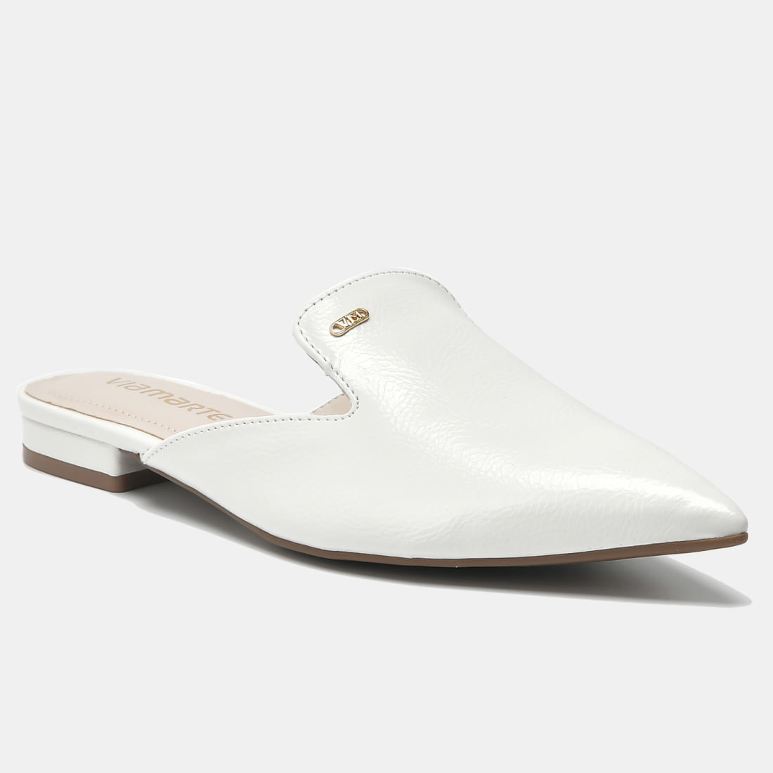 Sapato Mule Branco 144-009-01