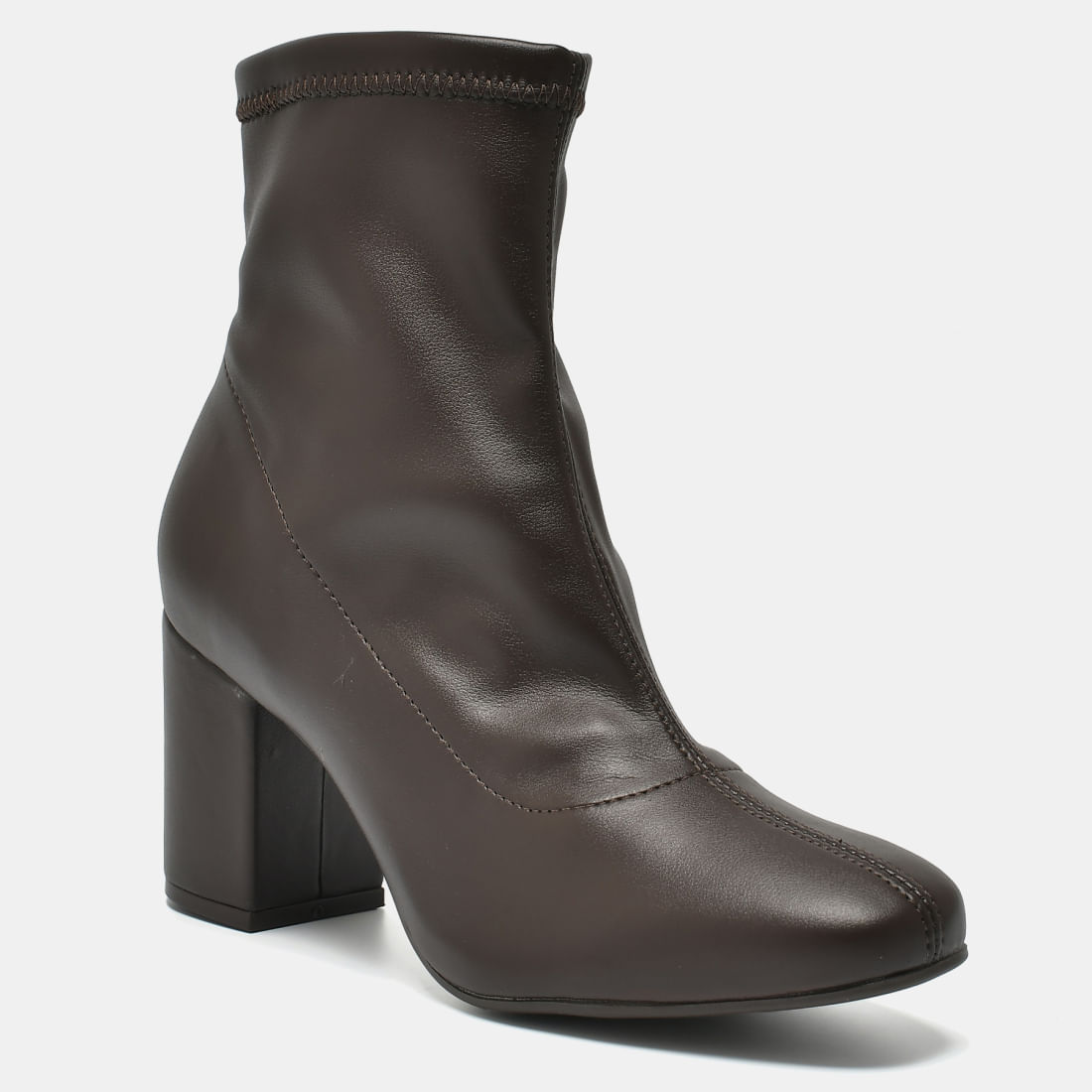 Bota de salto alto Marrom 024-006-01