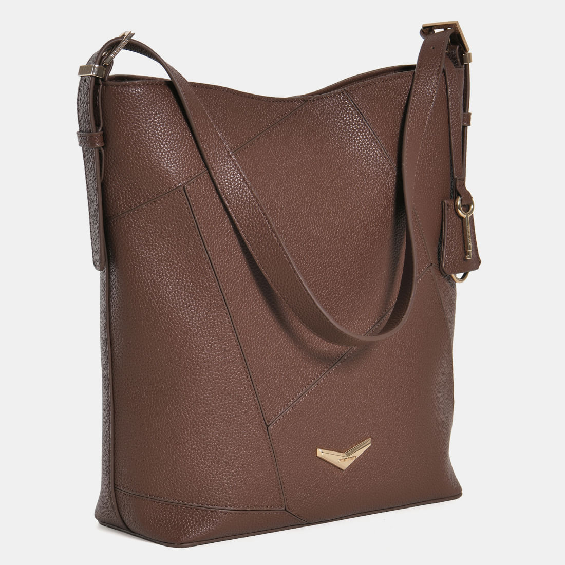 Bolsa Shoulder grande Marrom B1-327-01