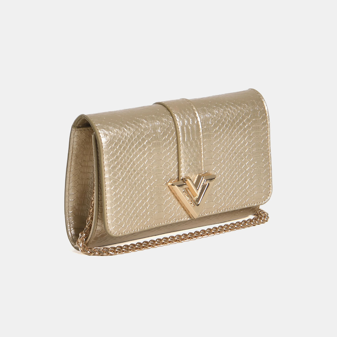 Bolsa Tiracolo pequena Dourado B1-330-01