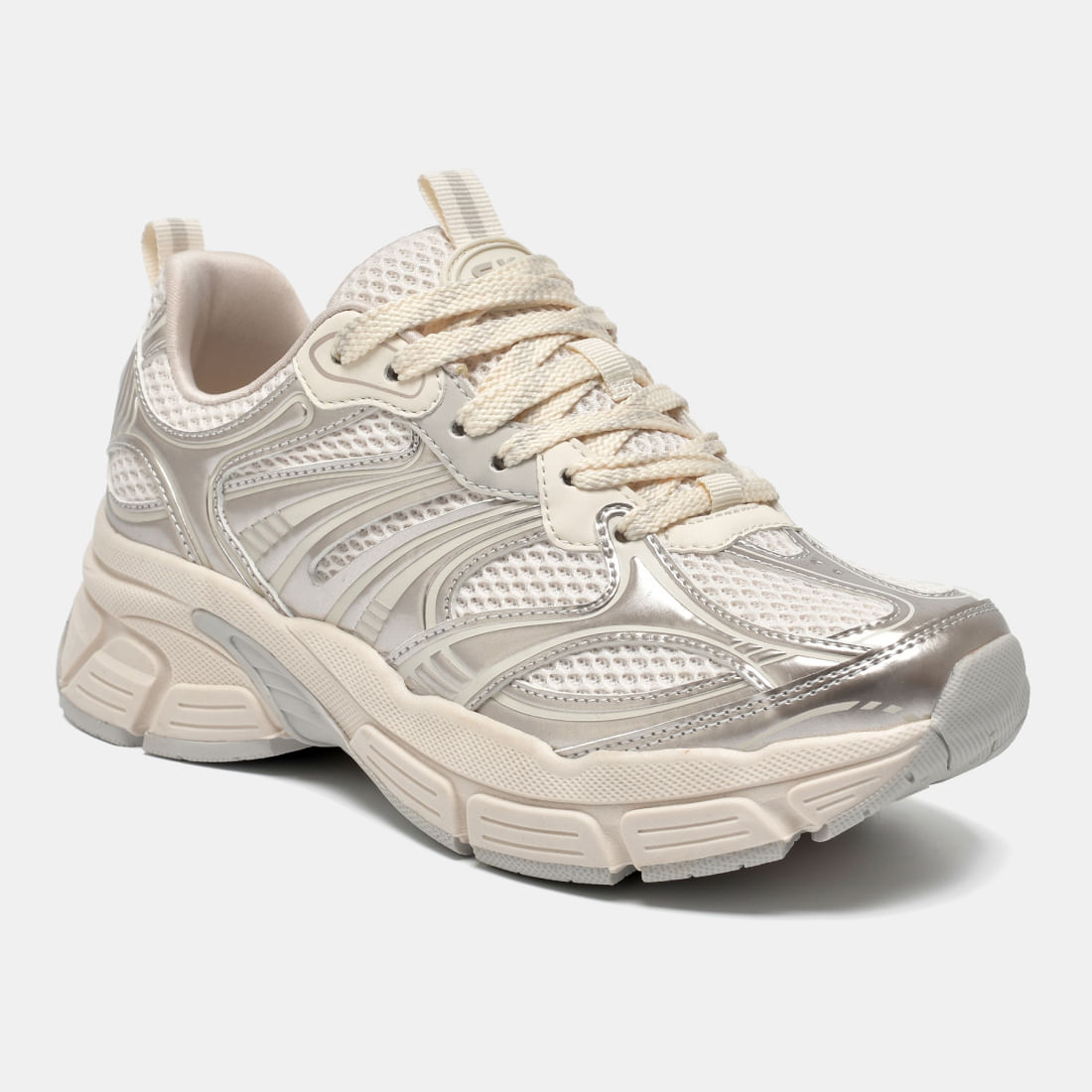 Tênis Casual Dourado 369-002-08